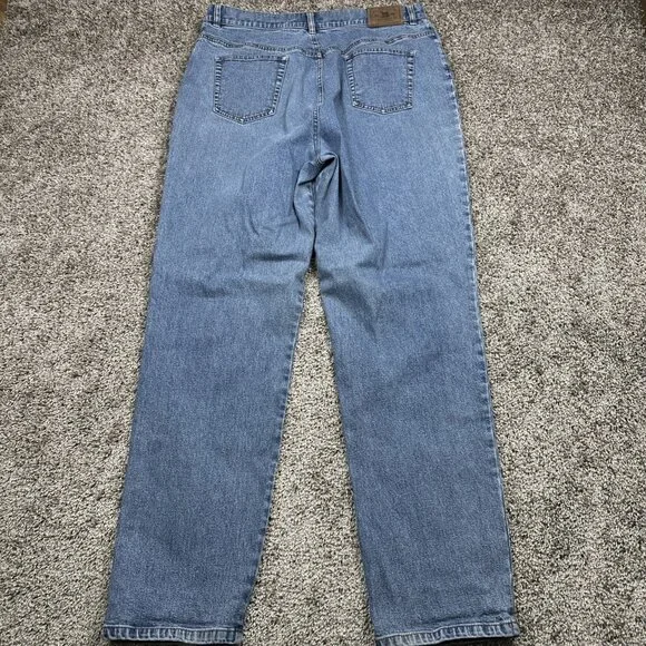 Vintage Lauren Jeans Co Ralph Lauren 14 Stretch Blue Denim Y2K Hong Kong - Picture 10 of 11